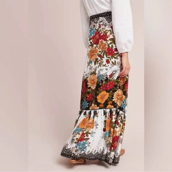 FARM Rio Natasha Multicolor Floral Maxi Skirt - Picture 5 of 12